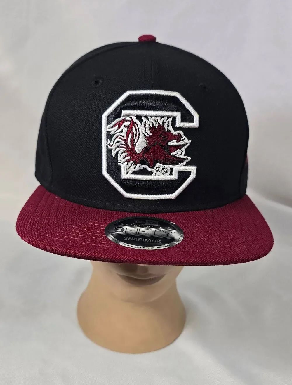 New Era South Carolina Gamecocks 9FIFTY Snapback Hat - Black/Garnet